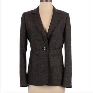 ELLEN TRACY Wool Blazer - Black/Grey Sz. 0